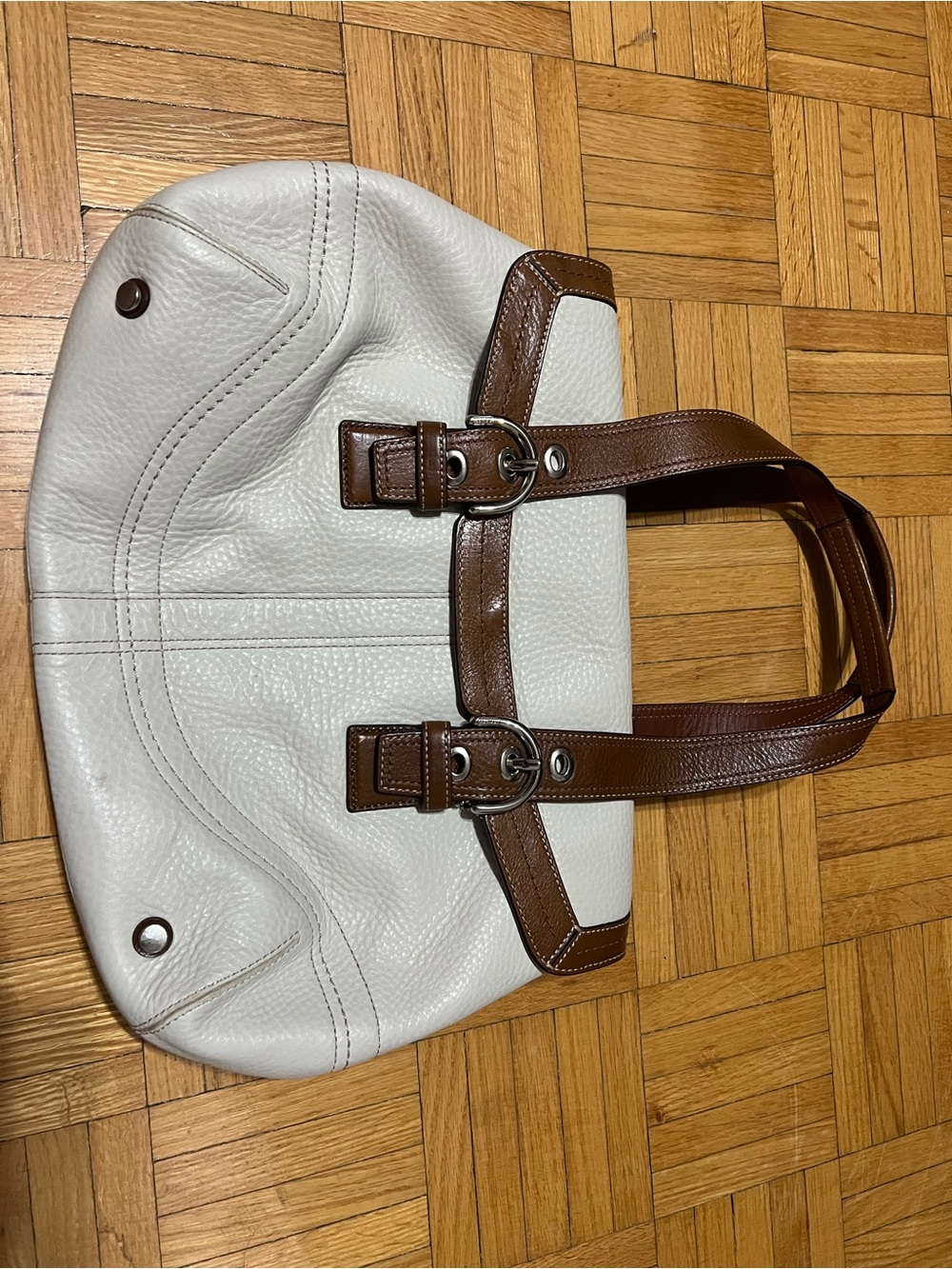 Coach leather purse